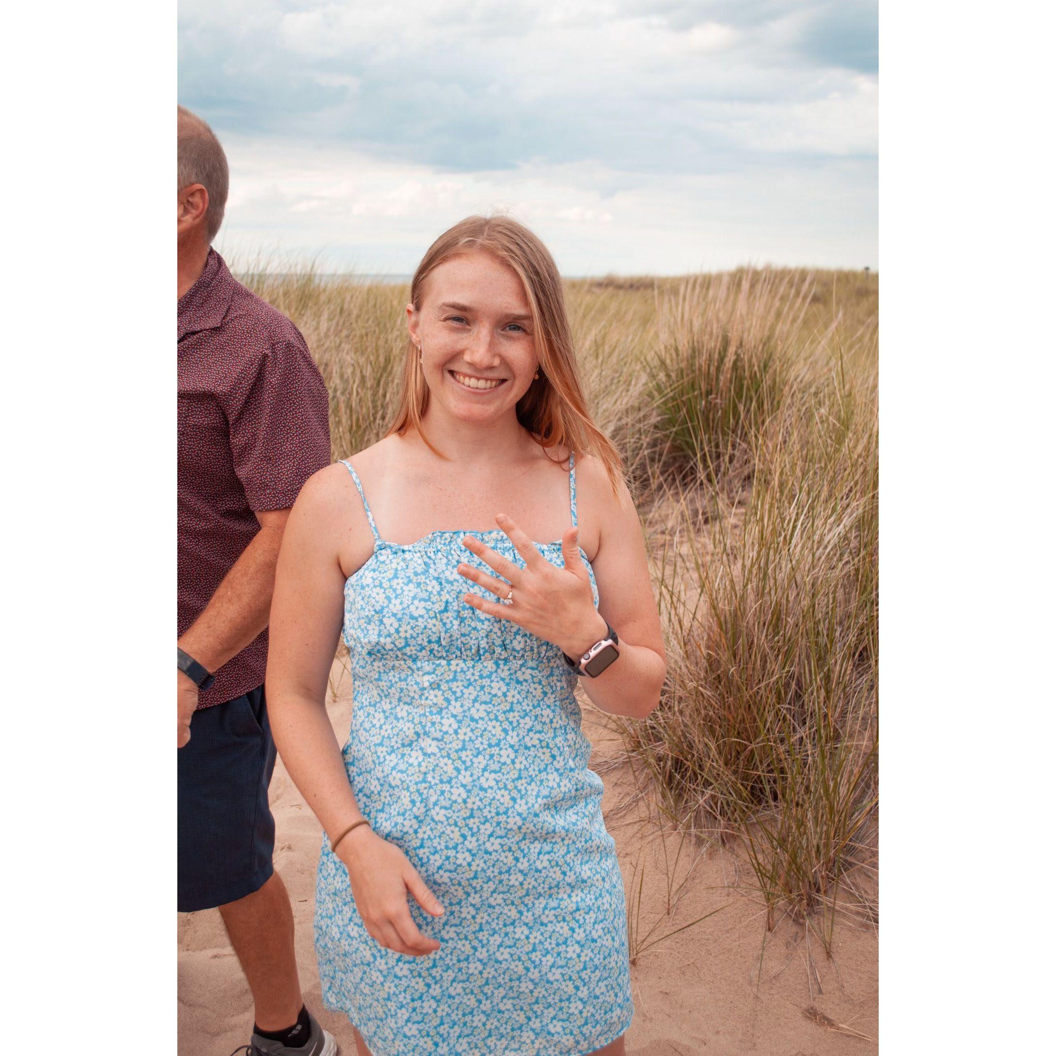 Katie and the Ring :)