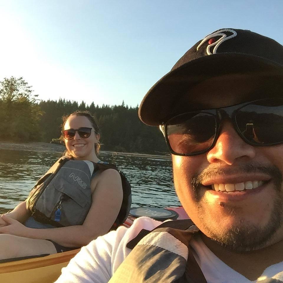 Kayaking the Columbia River
