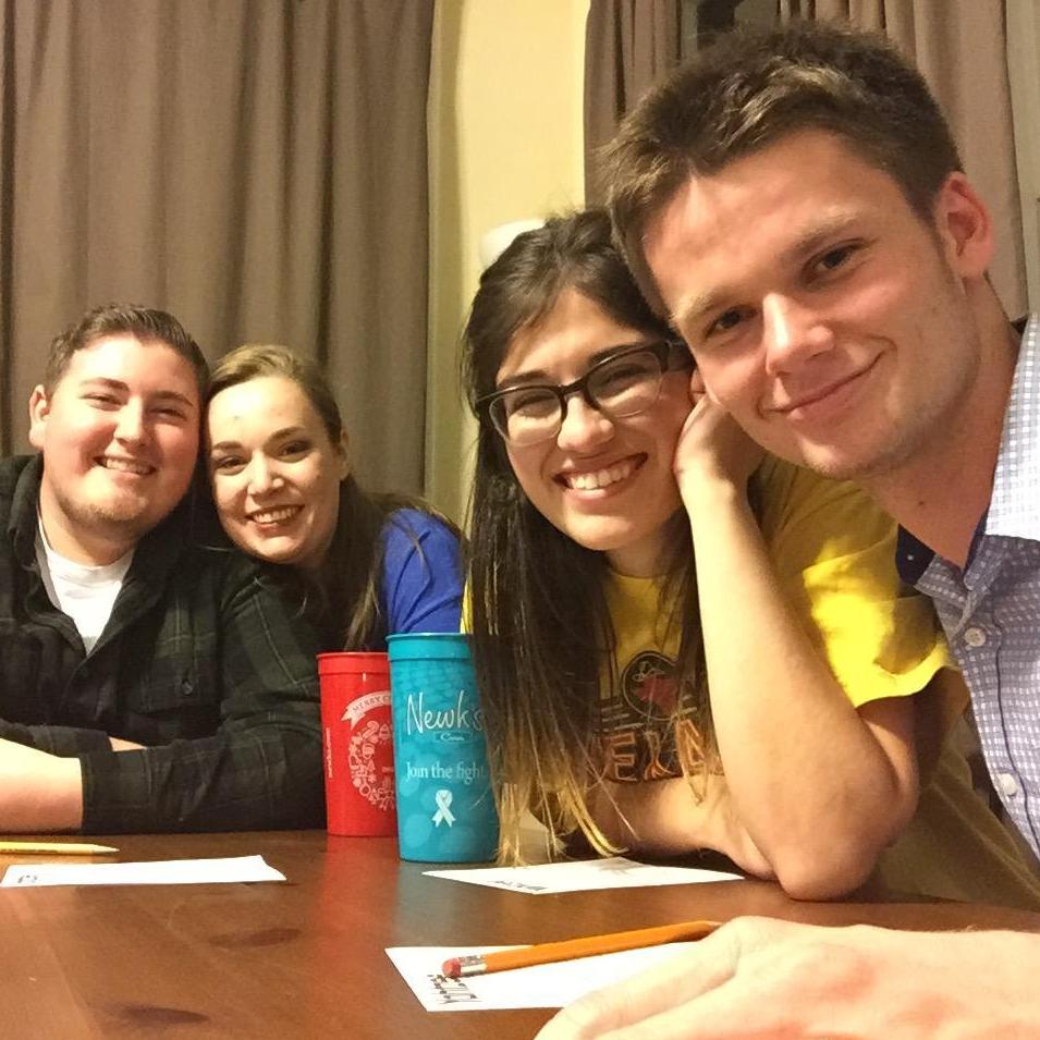 11.16.17: Our first double date with Katelynn and Christian! We played Yahtzee and Connor reigned victorious!