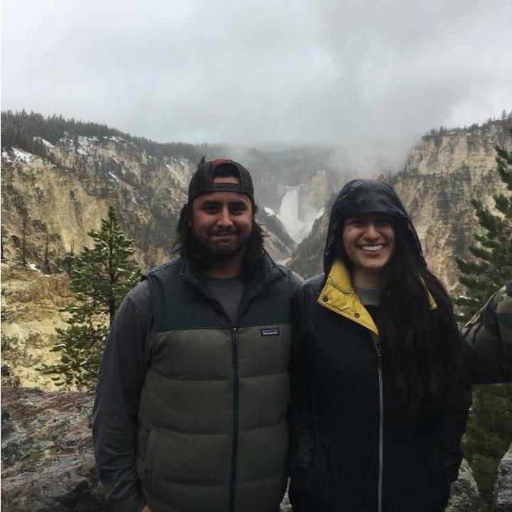 Visiting the Grand Canyon of the Yellowstone.
