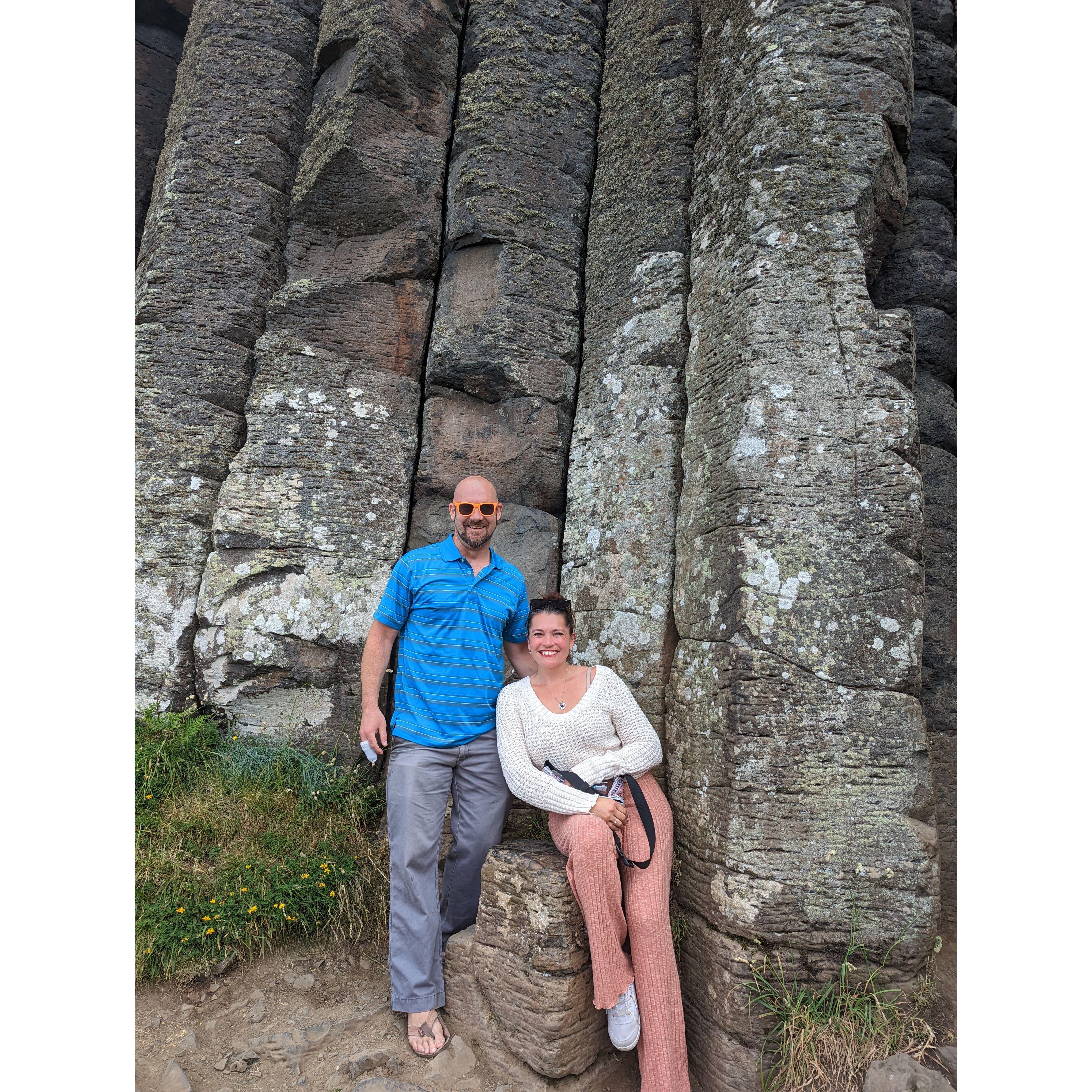 Nothing to make you feel little like Giants Causeway! June 2023