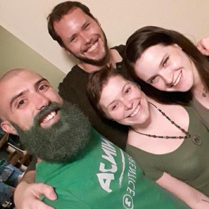 Saint Paddys Day with a Maid and a Man!