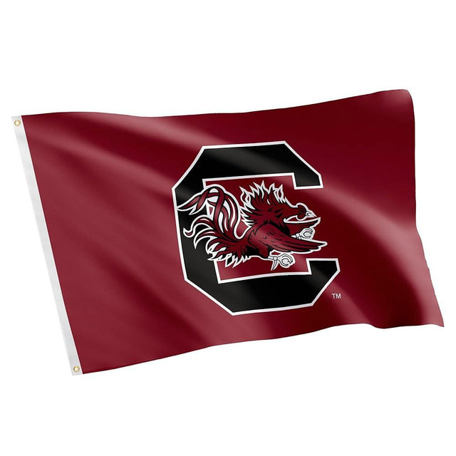 Desert Cactus University of South Carolina USC Flag - 3 x 5 Feet Fightin Gamecocks Banner, Indoor/Outdoor Durable Fabric, 100% Polyester Design (Style 1)
