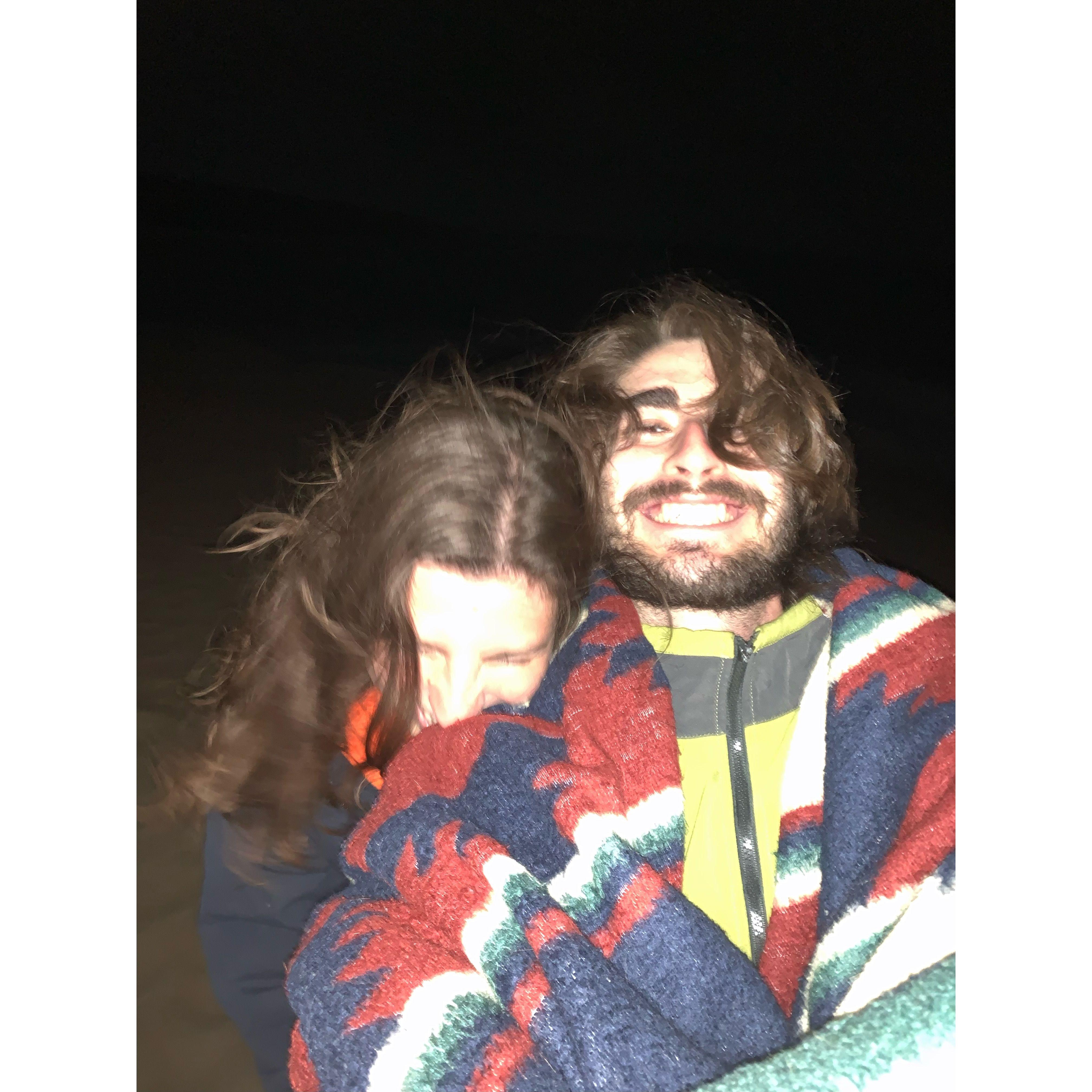 Our first photo together from our second date in San Luis Obispo