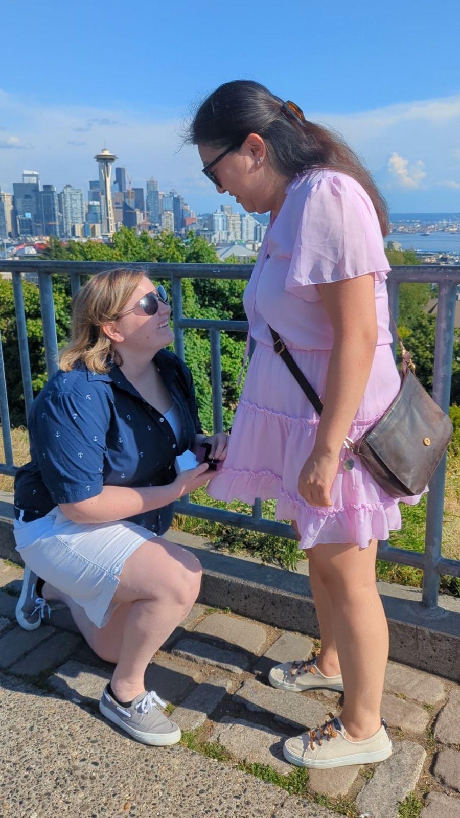 Kit’s proposal in Seattle