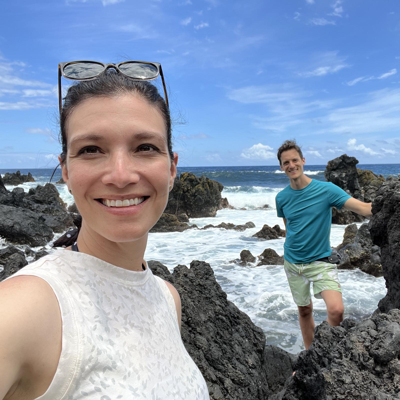 A stop on the Road to Hana.