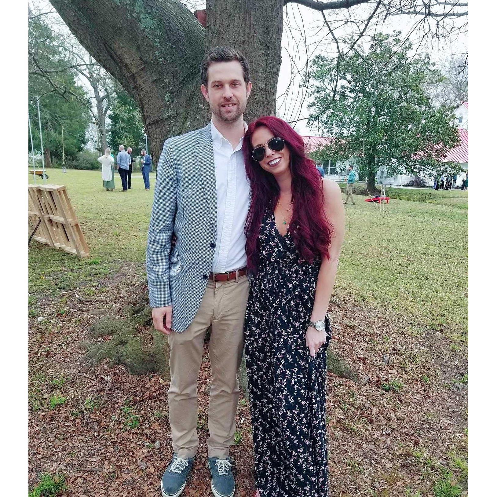 First wedding we ever went to together, and the only so far. I think the next one we go to will be ours!