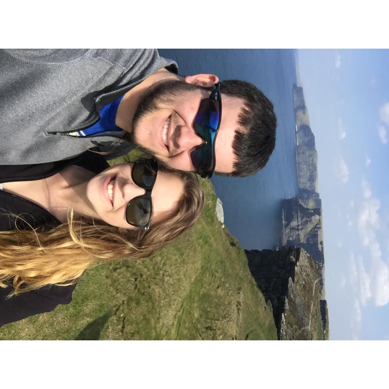 Ireland trip together! Walking the Cliffs of Moher