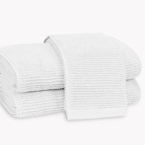 White Matouk Aman Bath Towel