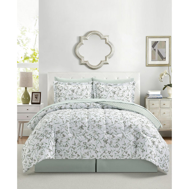Macy's Kathryn Botanical 8-Pc. Comforter Sets