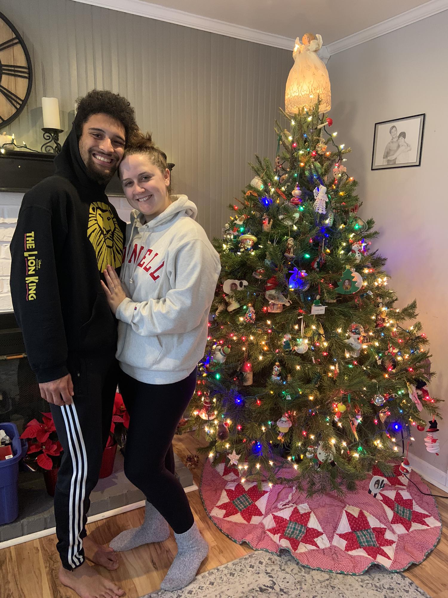 Our first Christmas together!