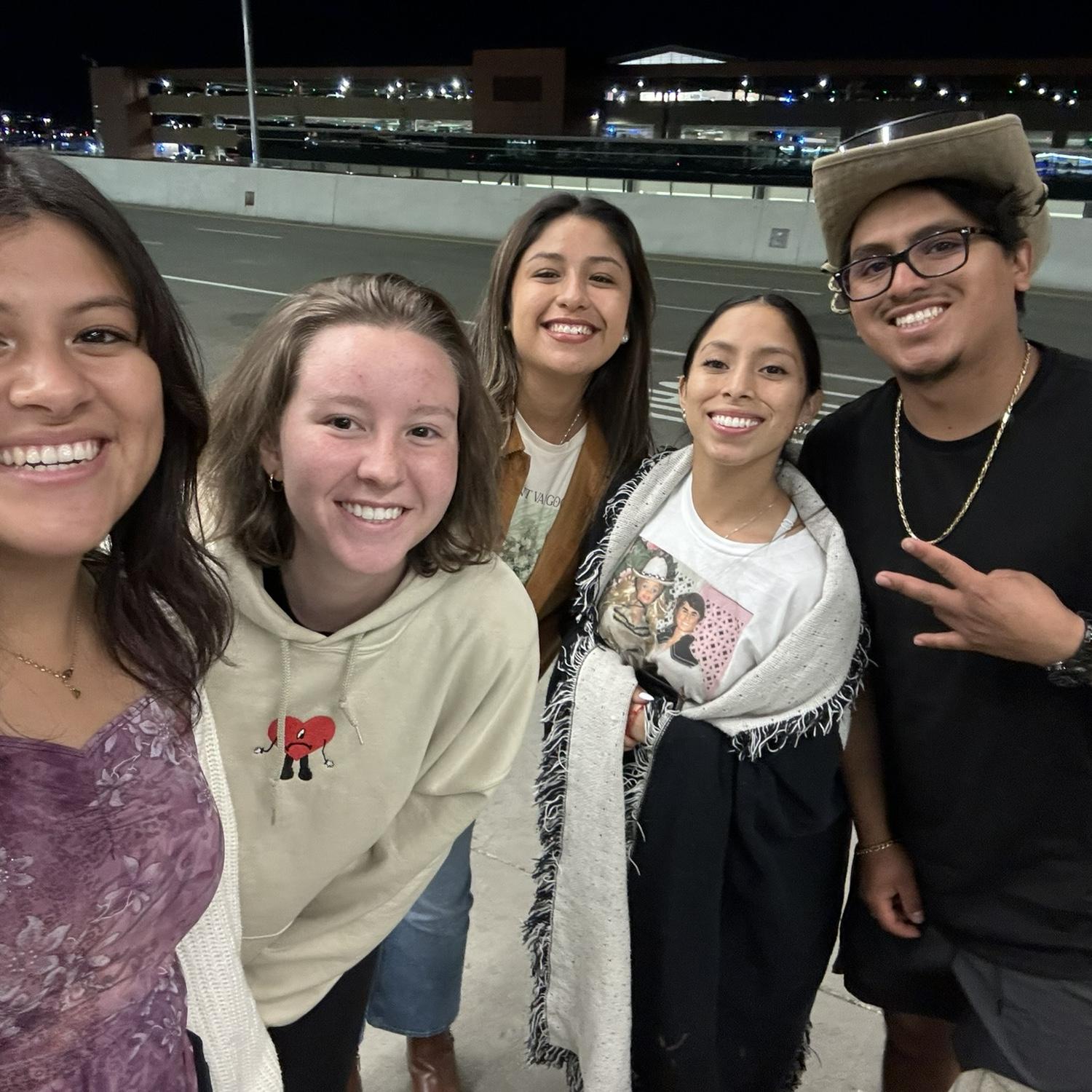 My maid of honor, Angela (on the left), came to visit from California