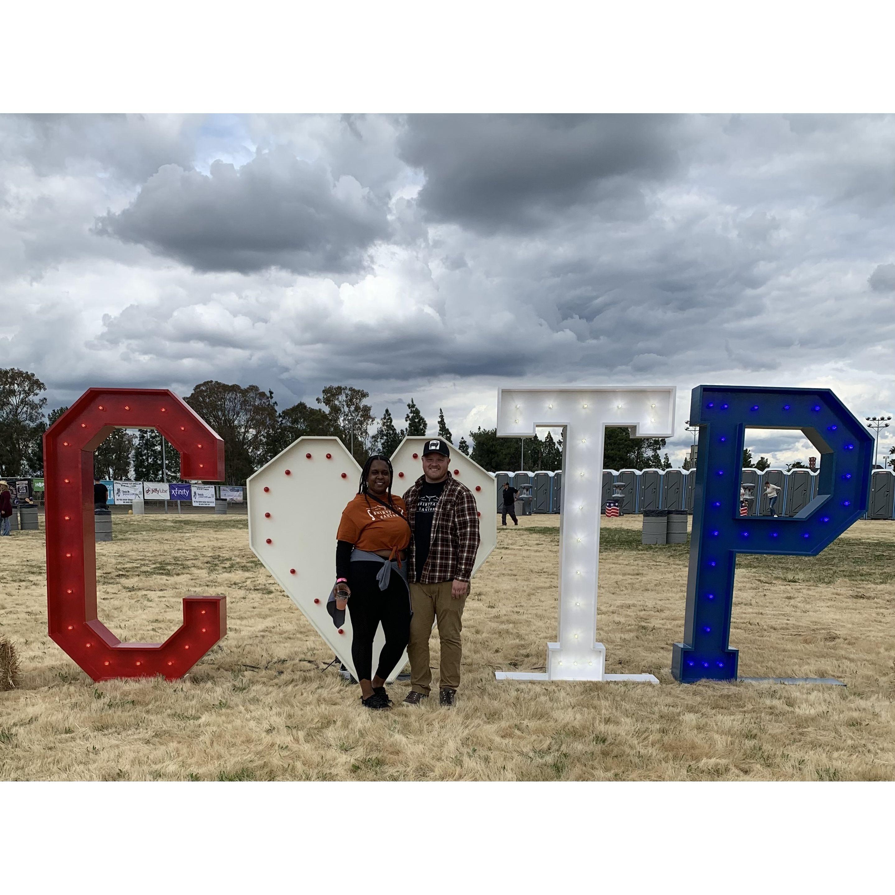 Fun fact: Andrew plays the drums! Andrew's band Shirttail Canyon got to play at the Country in the Park music festival in May 2023 in Sacramento and was a really great opportunity for them!