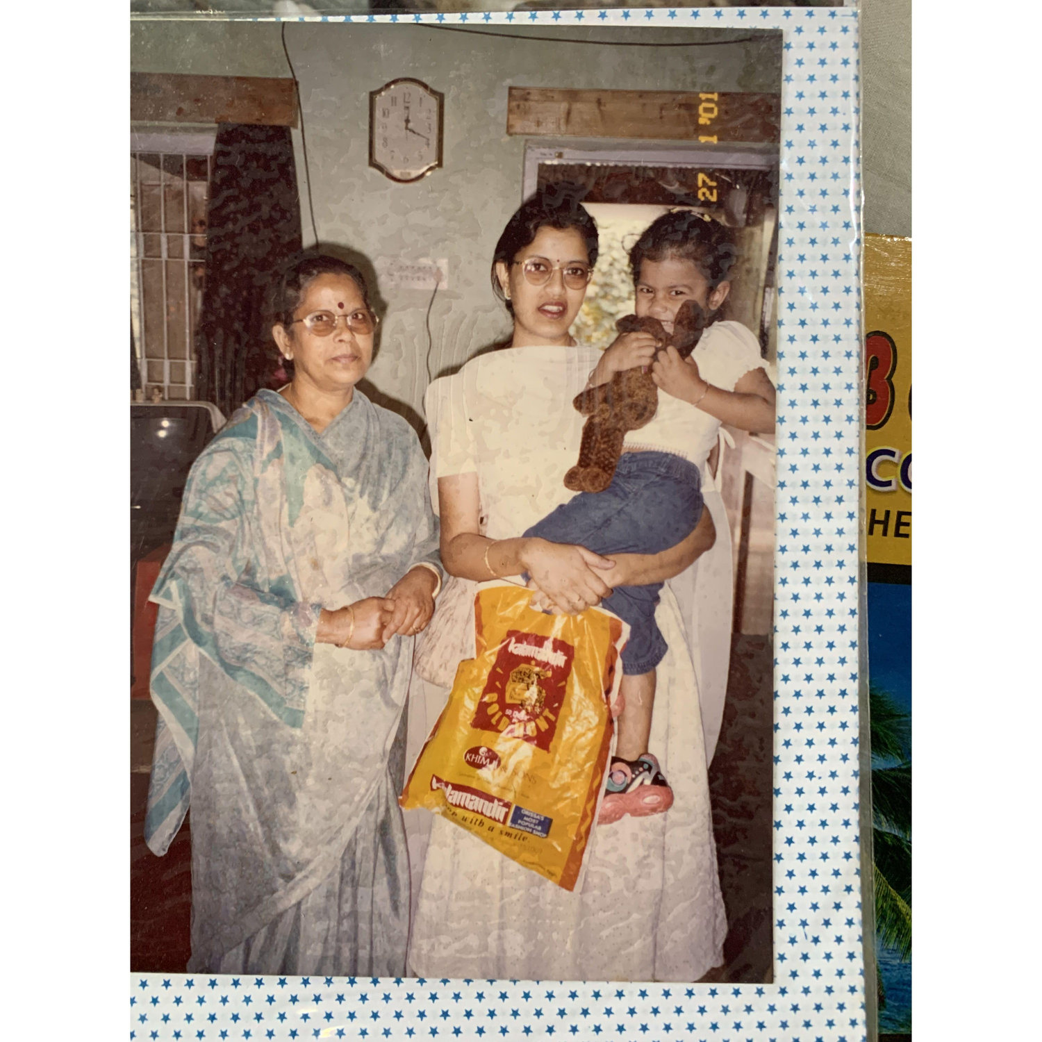 Ipsita as a baby :) Seen here having a good time with her mom and grandmother (Aai)