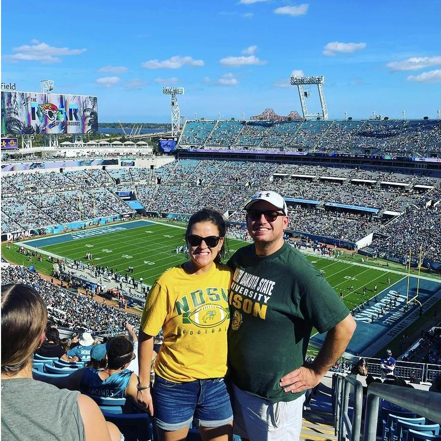 Jacksonville Jaguars Game watching Carson Wentz