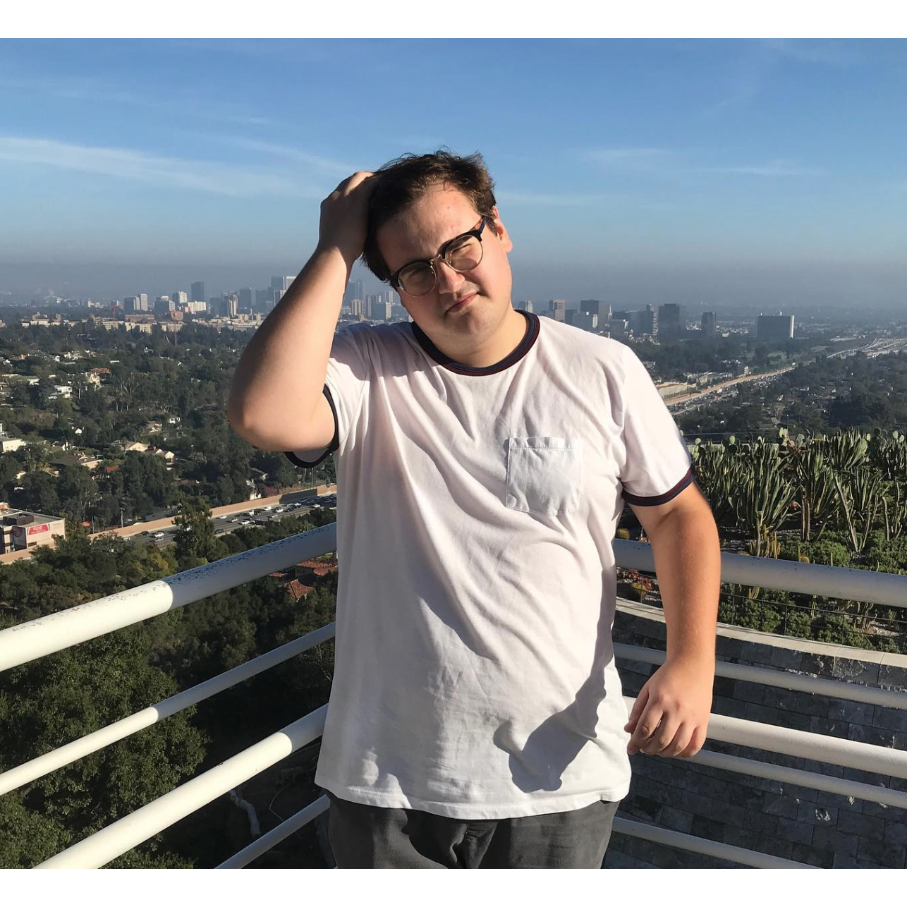 Joey's first visit to The Getty.