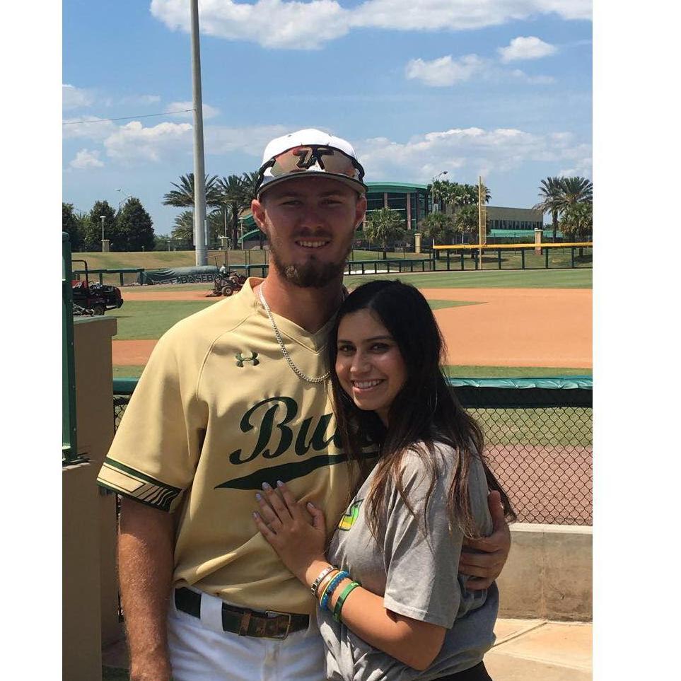 Back to where it all started! We both went to University of South Florida.
