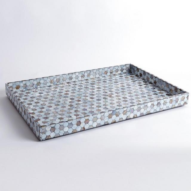 Mother Of Pearl Tray, Large