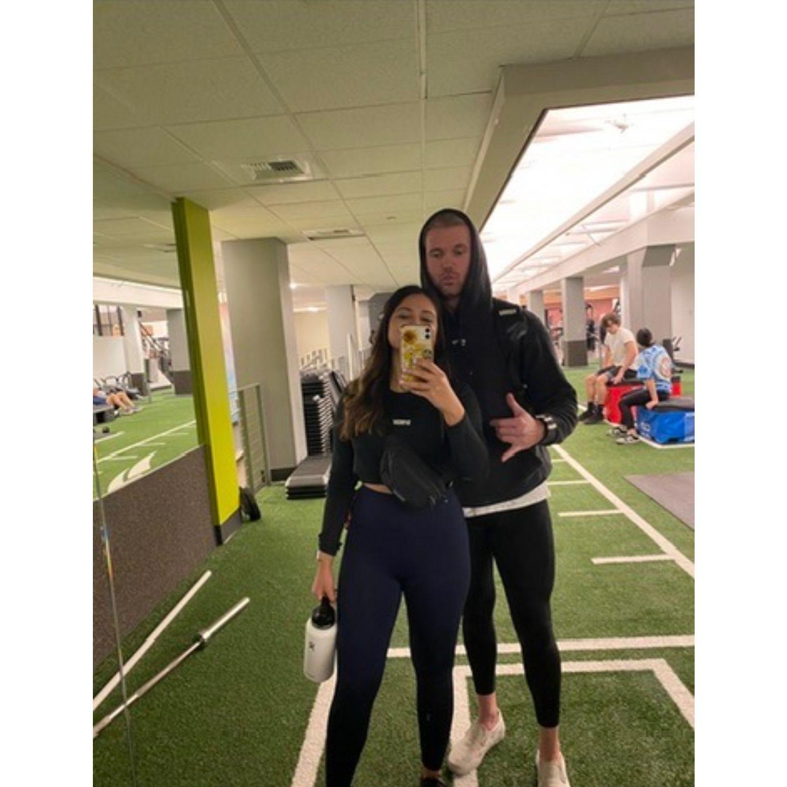 He's a gym rat