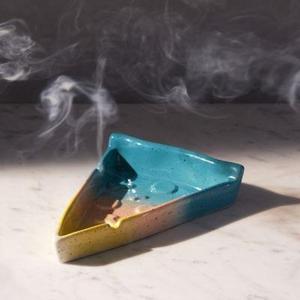Rainbow Pizza Ashtray