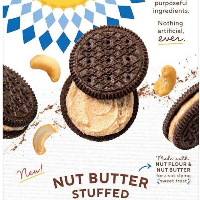 Simple Mills Cocoa Cashew Crème Sandwich Cookies - Gluten Free, Vegan, Healthy Snacks, 6.7 Ounce (Pack of 1)