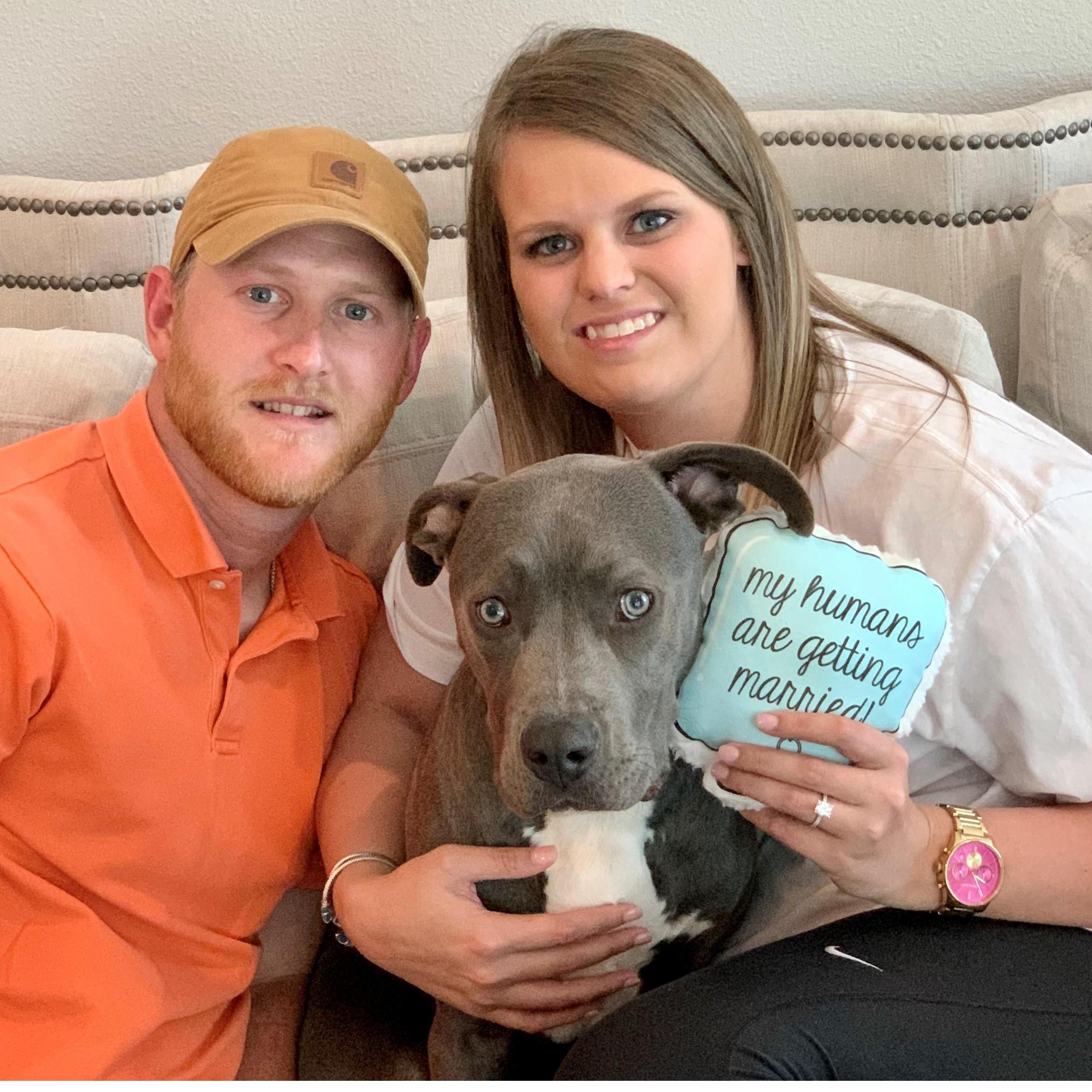 First photo together engaged!