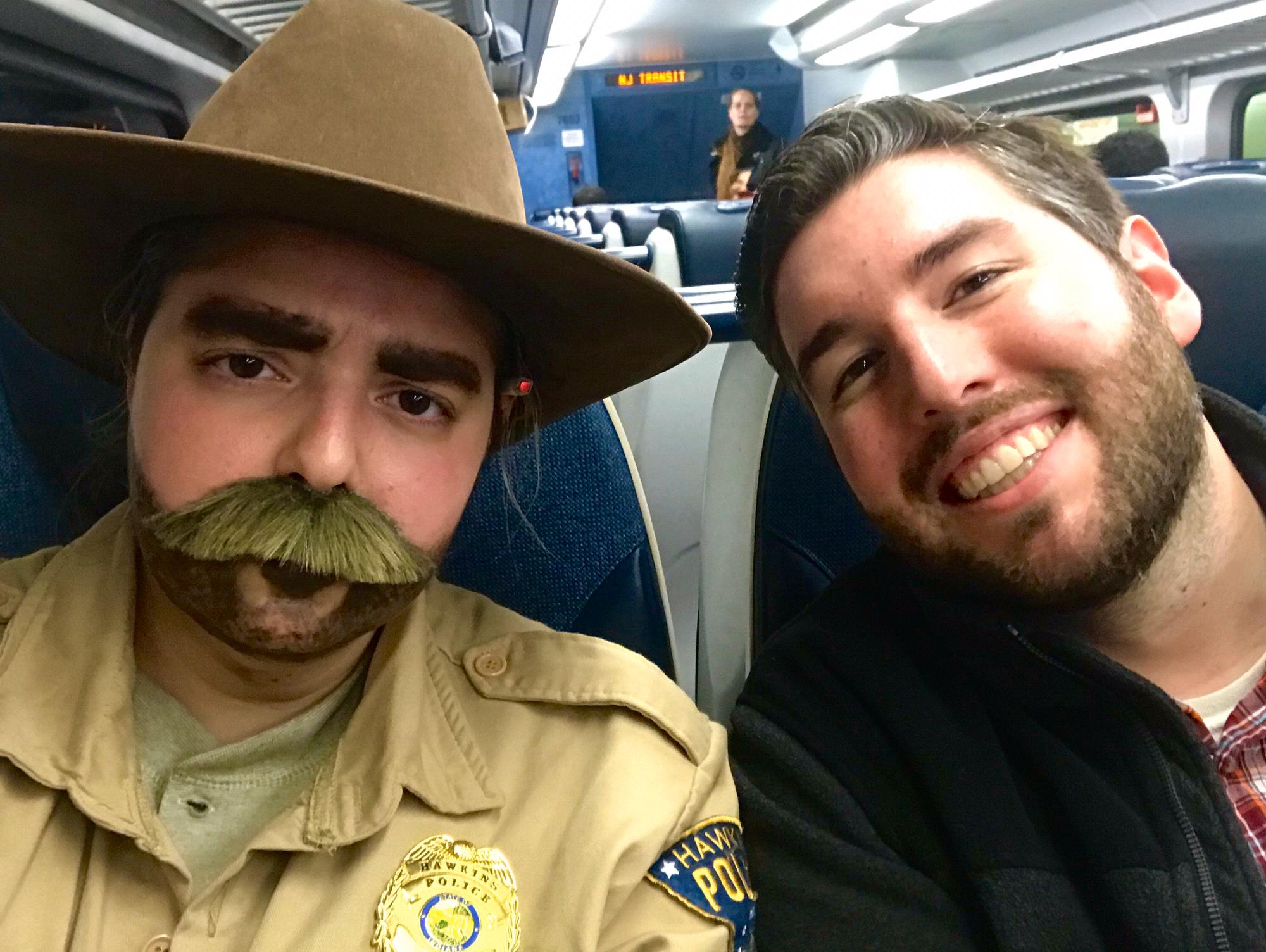 Morphing into Hopper 👮🏻‍♂️🚔