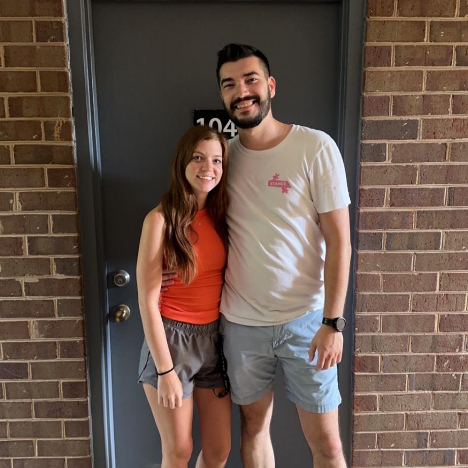 our first apartment together
