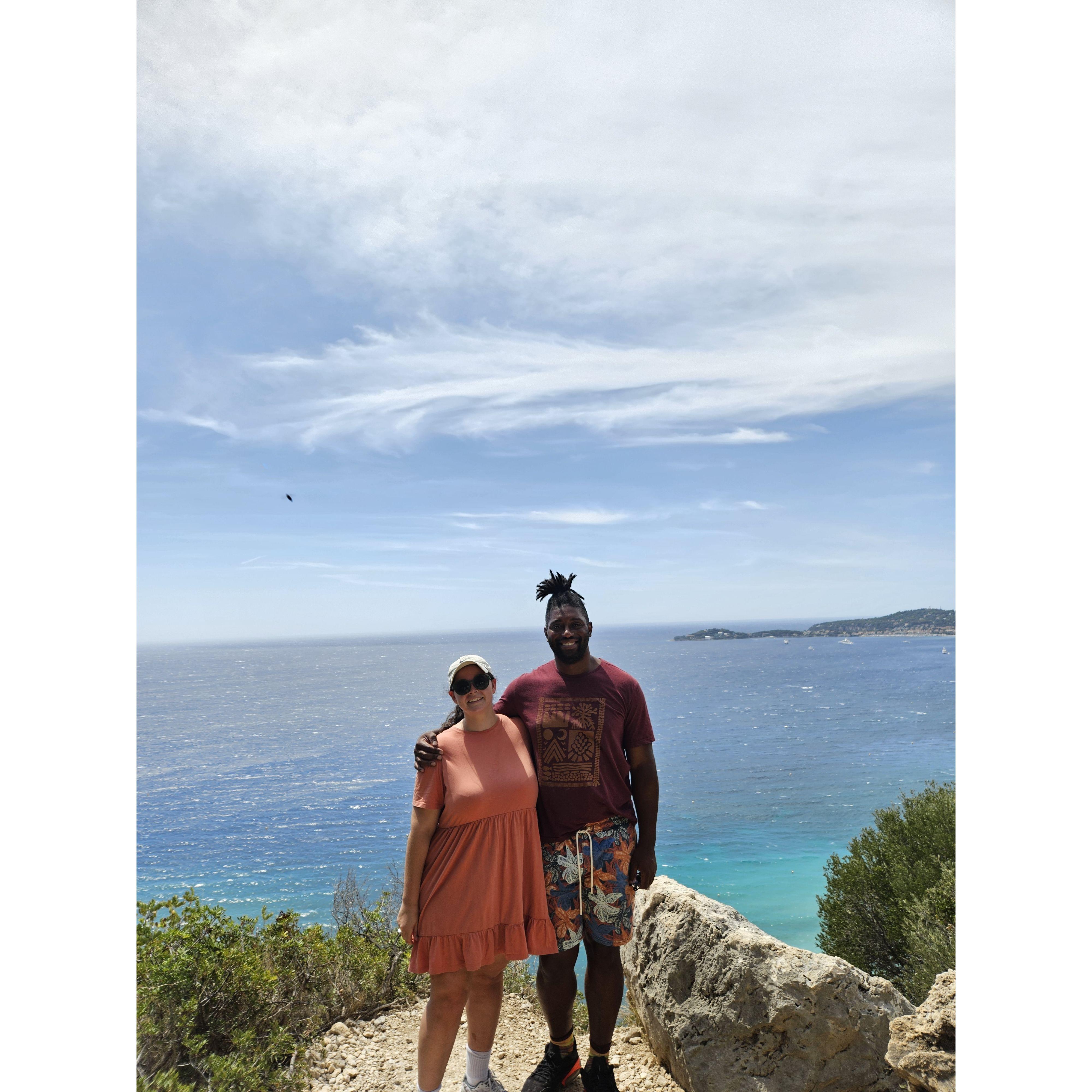 On our way up to the village of Eze.