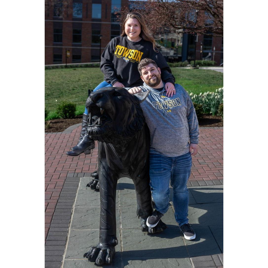 Spring 2023- Towson Engagement Photo Shoot