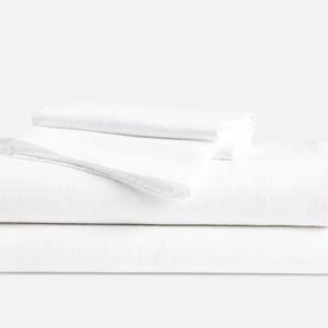 Washed Linen Core Sheet Set - Queen