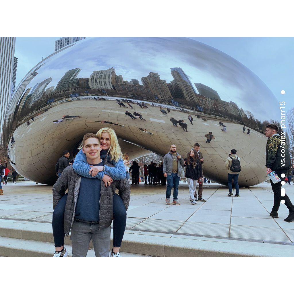 Visiting Mike's hometown for the first time!