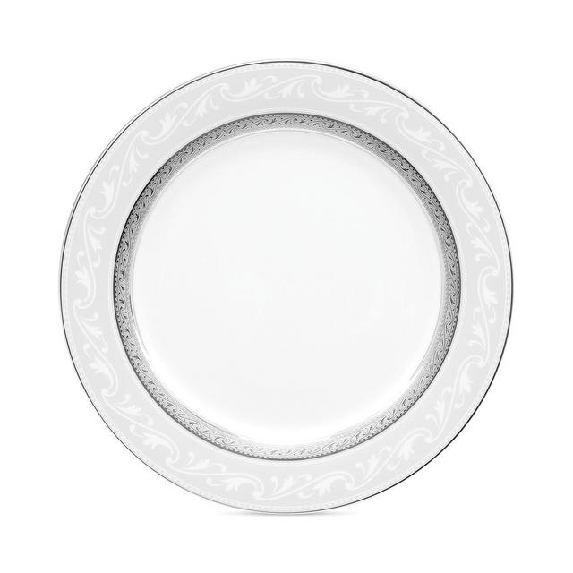 Noritake Dinnerware, Crestwood Platinum Accent Plate