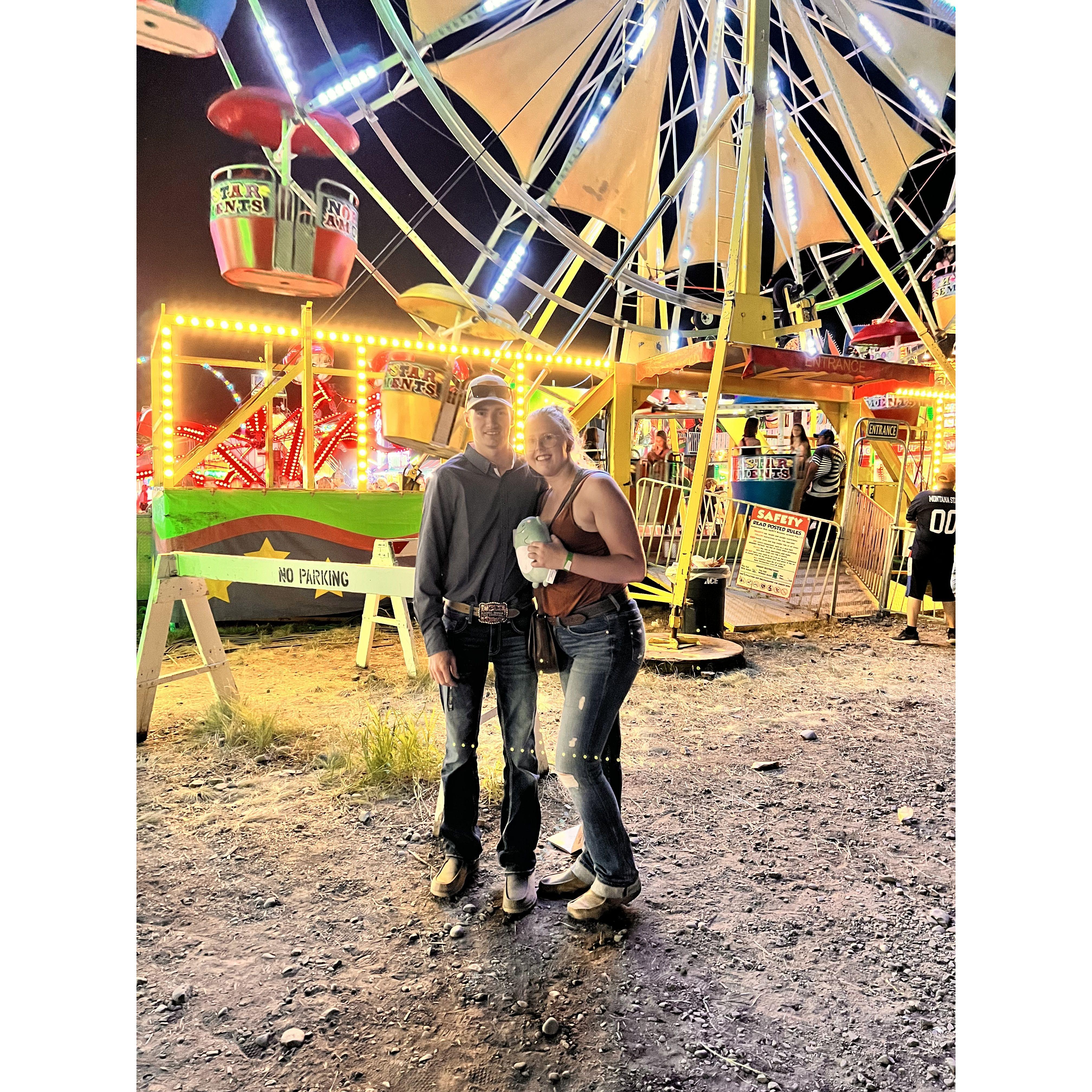 Our first Big Sky County Fair, 2023.