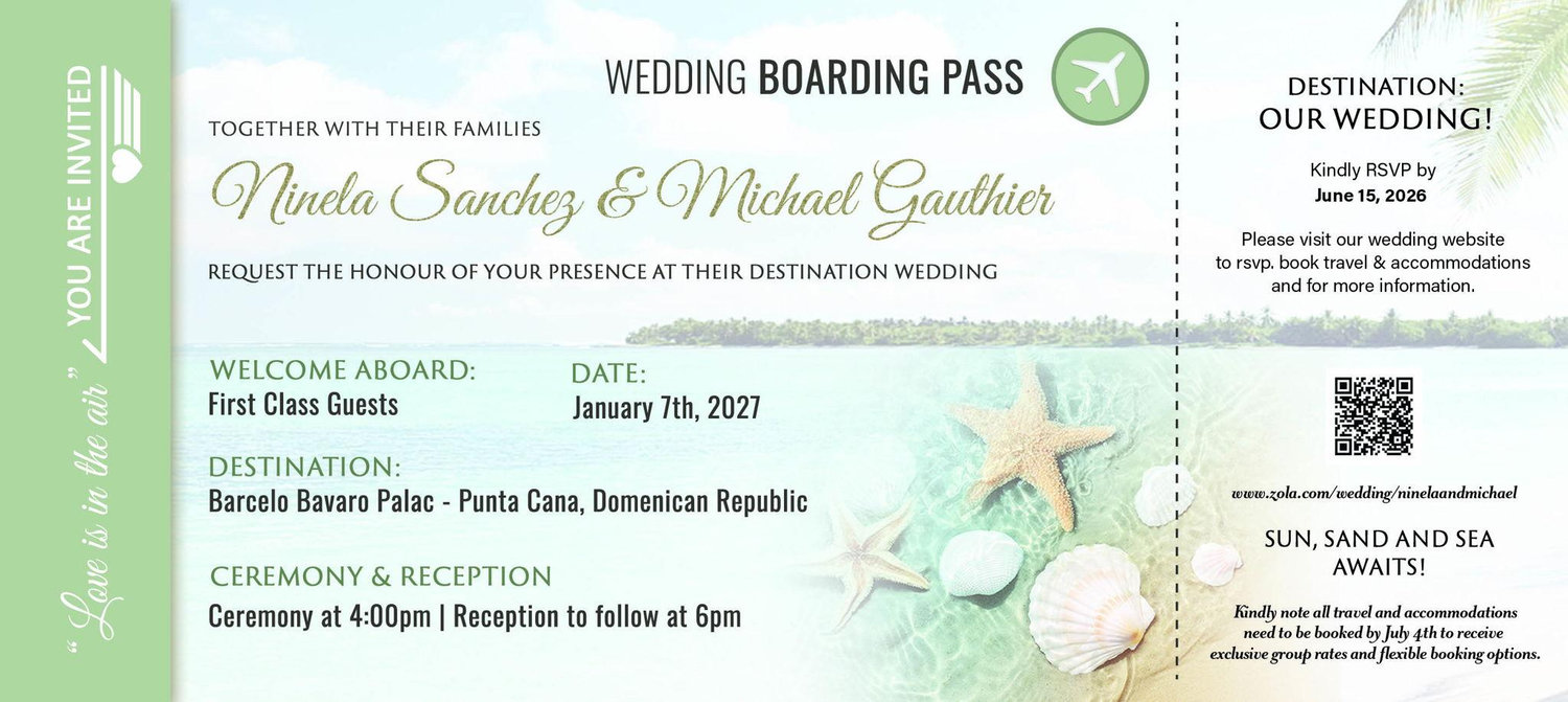 The Wedding Website of Ninela Sanchez and Michael Gauthier