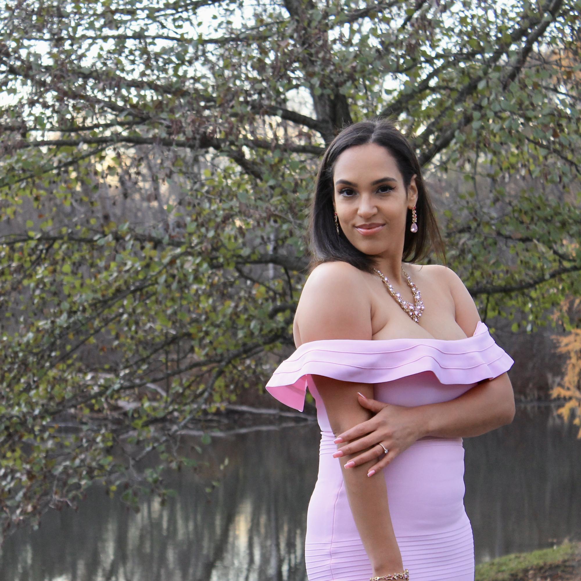 The bride-to-be.
