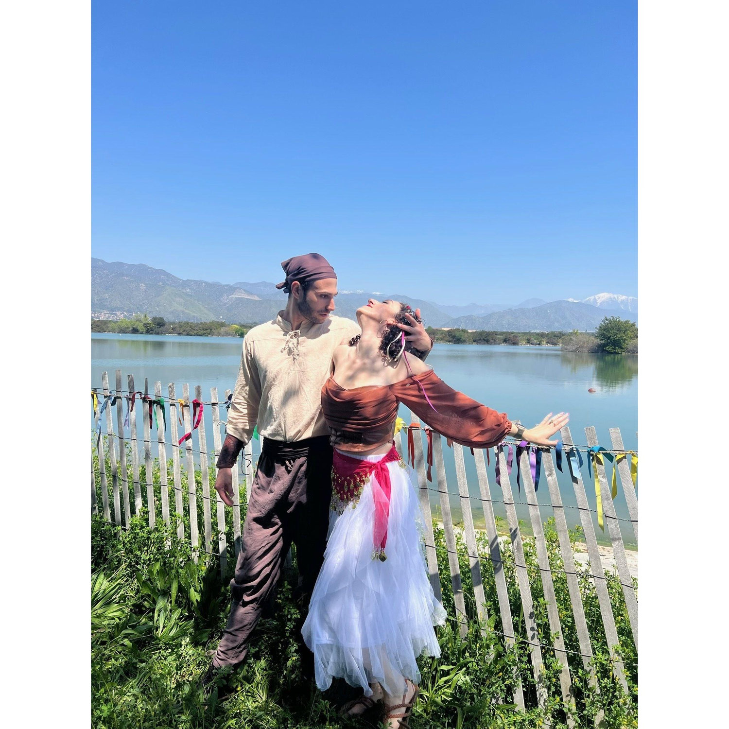 Just a pirate and his wench. Nat's wasn't excited to go to the nerdy Renaissance Faire. Then she learned that she got dress up for it and was very in.
