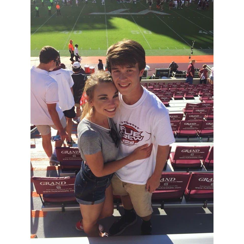 Our first Virginia Tech game together!