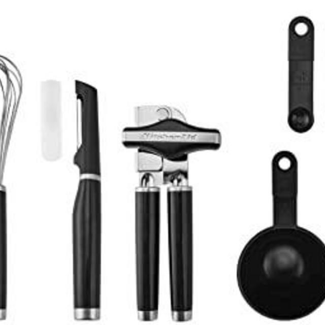 KitchenAid Classic Tool and Gadget Set, 15-Piece Black