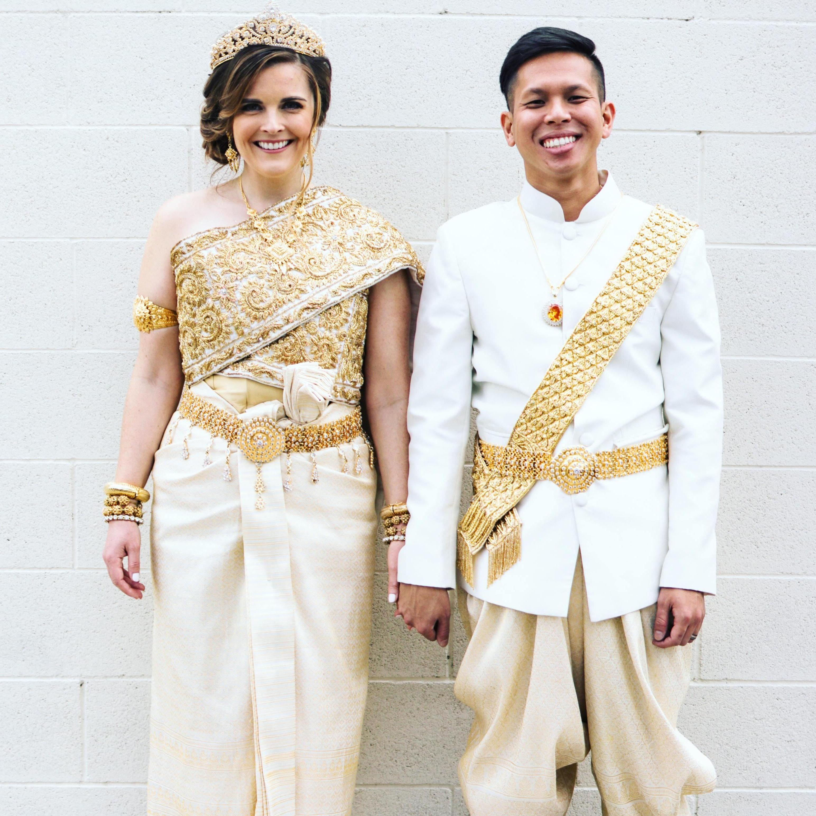 Our Khmer engagement party.