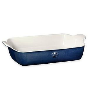 Emile Henry Modern Classics Large Rectangular 4 qt. Baking Dish in Blue