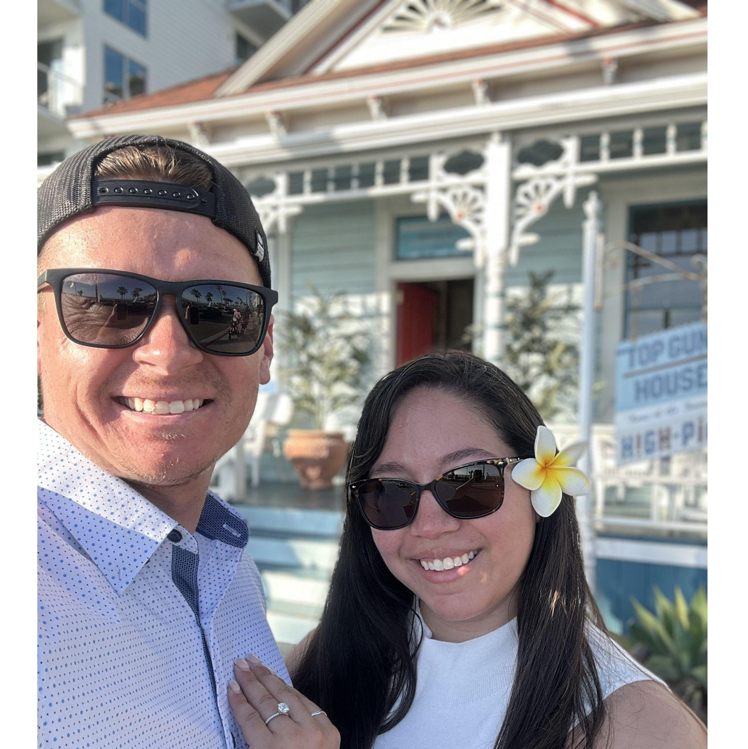 Top Gun House together
