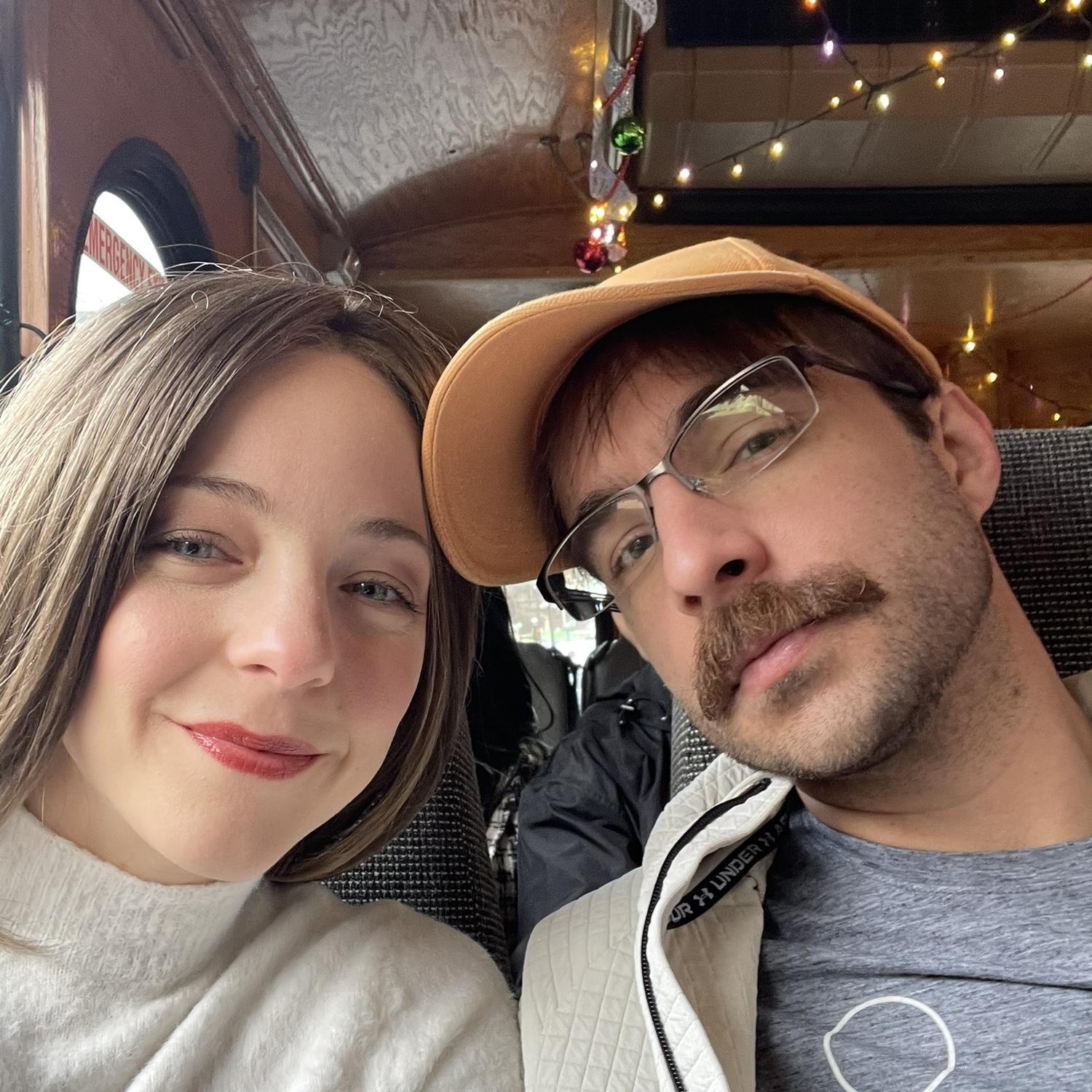 Proof that we survived the worst trolley tour of Jim Thorpe in recorded history