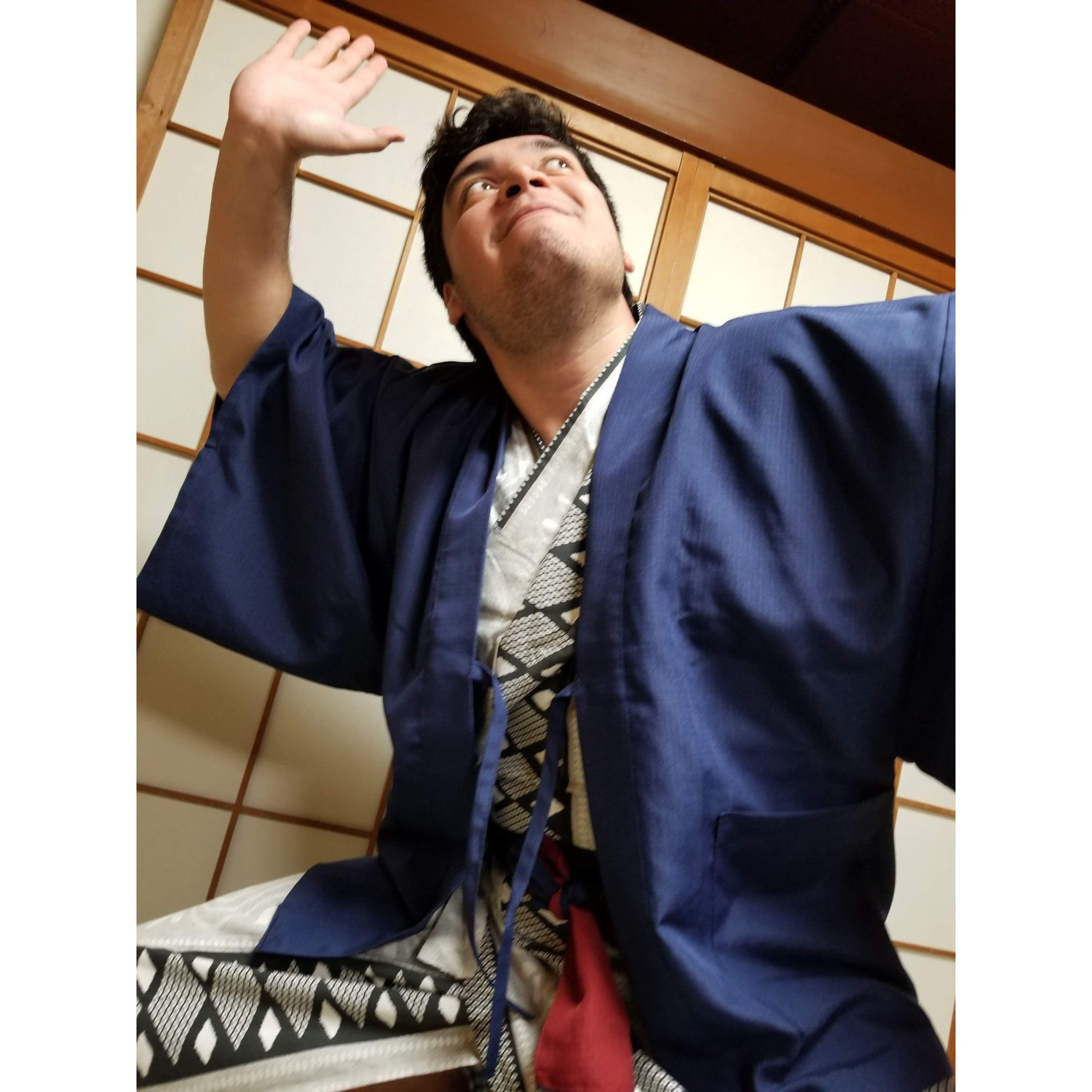 Yukata Ryokan pose