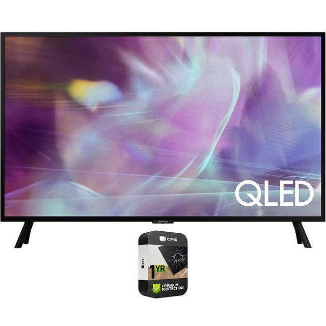 Samsung QN60Q60AAFXZA 60 Inch QLED 4K UHD Smart TV 2021 Bundle with Premium 1 YR CPS Enhanced Protection Pack