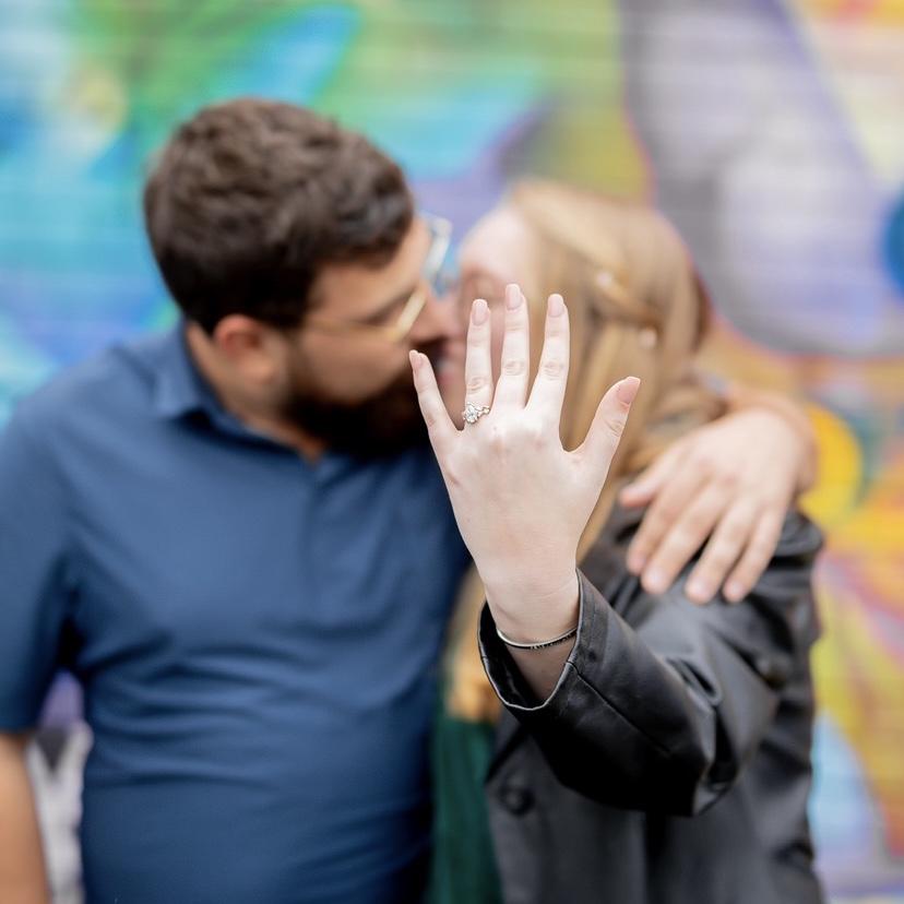 She said yes!!!