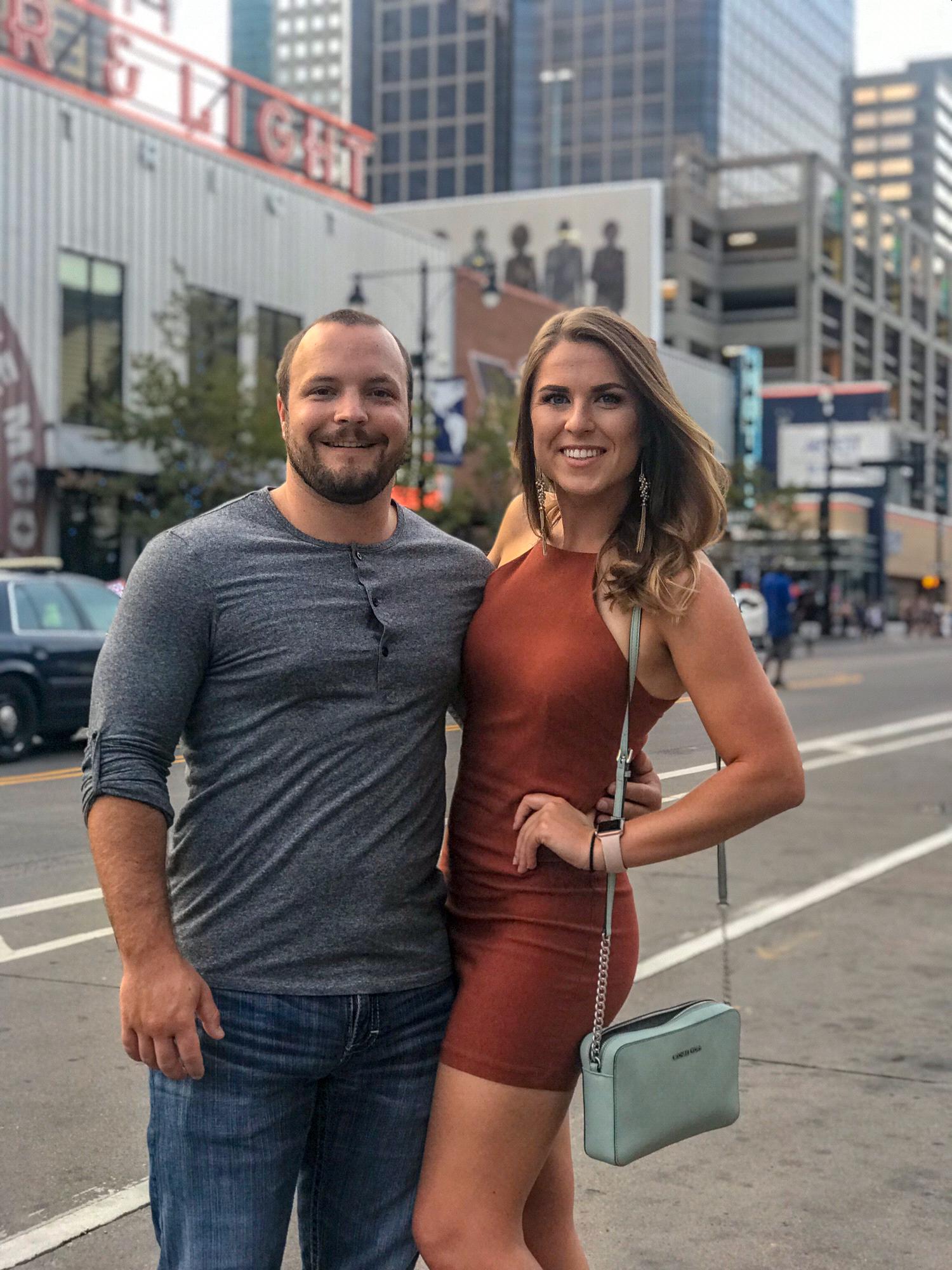 Of the thousands of interests this couple shares, one artist holds a special spot. DJ and Katie regularly listen to Sam Smith’s music and attended his concert in Kansas City August 2018.
