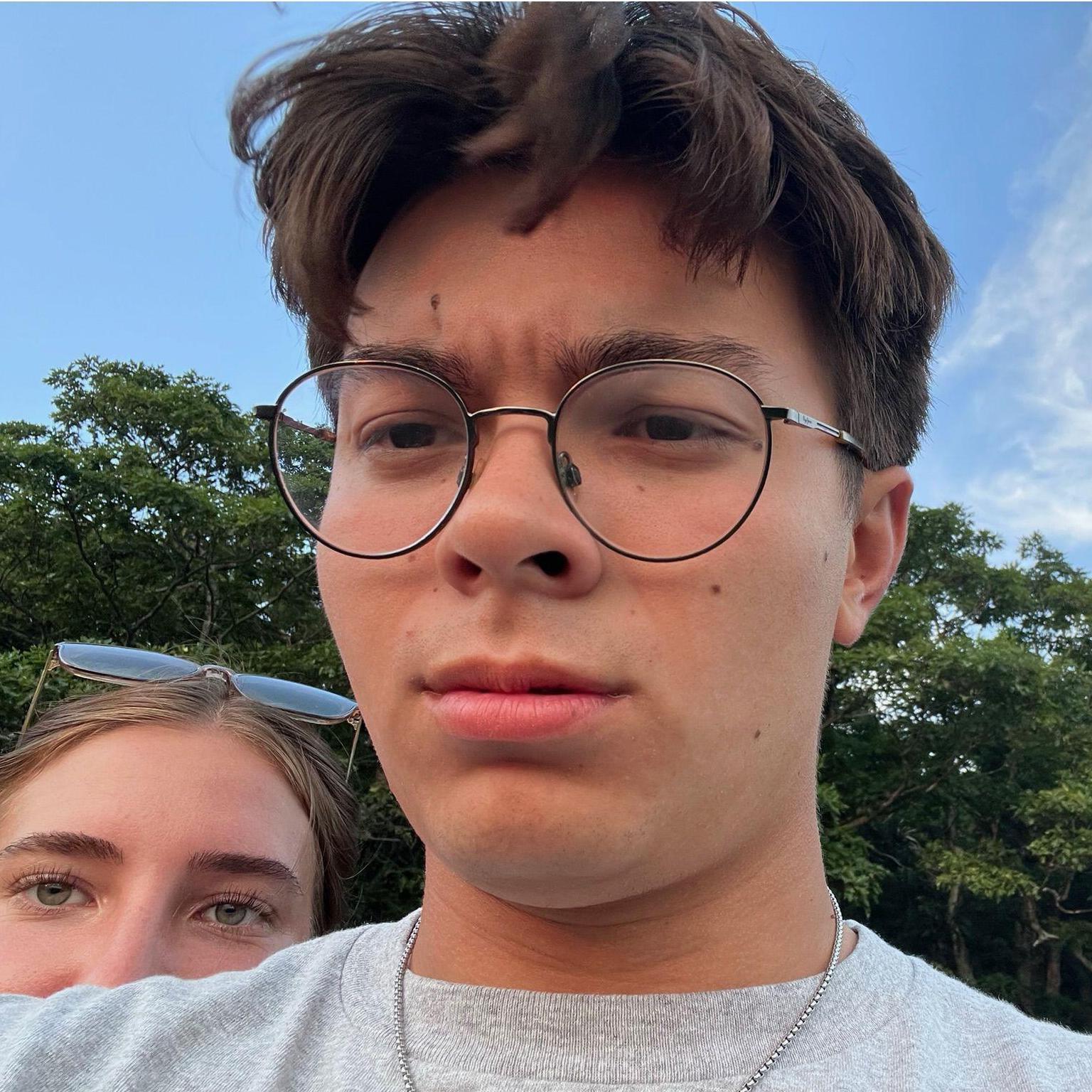 Cute pic we took at the Blue Ridge Mountains in VA