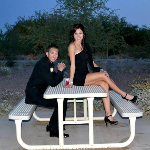 Our last school dance together - Prom 2014.