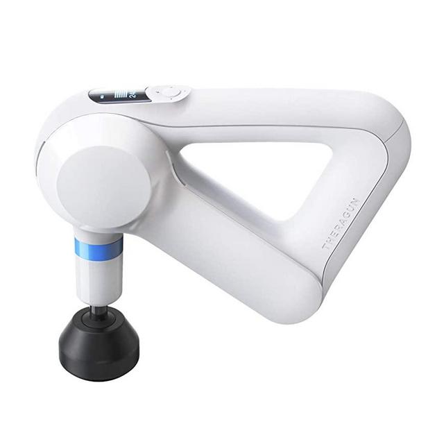 Theragun Elite - White - All-New 4th Generation Percussive Therapy Deep Tissue Muscle Treatment Massage Gun